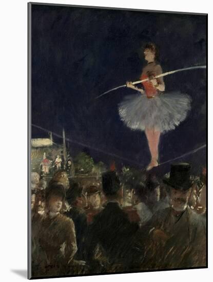 Tight-Rope Walker, C.1885-Jean Louis Forain-Mounted Giclee Print