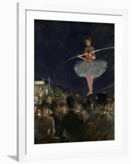 Tight-Rope Walker, C.1885-Jean Louis Forain-Framed Giclee Print