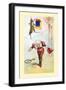 Tight-Rope Walker-Frolie-Framed Art Print