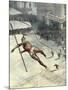 Tightrope Accident-Vittorio Pisani-Mounted Art Print