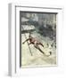 Tightrope Accident-Vittorio Pisani-Framed Art Print