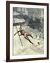 Tightrope Accident-Vittorio Pisani-Framed Art Print