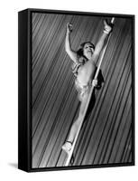 Tightrope Girl-null-Framed Stretched Canvas
