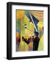 Tightrope Walker, C. 1913-August Macke-Framed Giclee Print