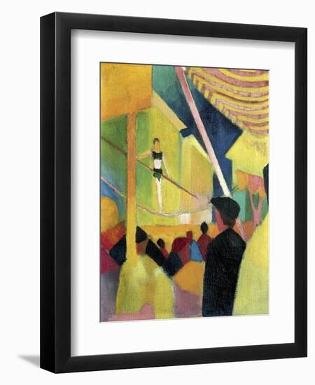 Tightrope Walker, C. 1913-August Macke-Framed Giclee Print