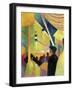 Tightrope Walker, C. 1913-August Macke-Framed Giclee Print