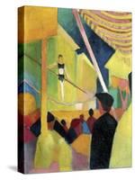 Tightrope Walker, C. 1913-August Macke-Stretched Canvas