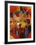 Tightrope Walker-Auguste Macke-Framed Art Print