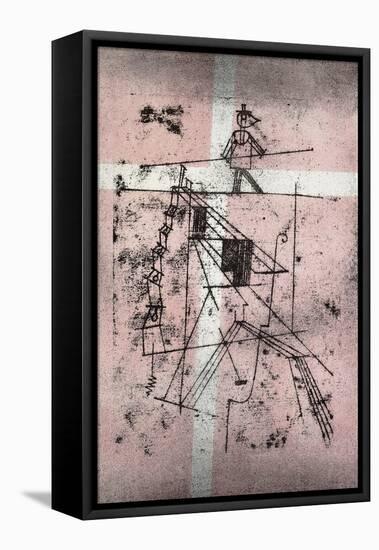 Tightrope Walker-Paul Klee-Framed Stretched Canvas