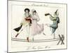 Tightrope Walkers French-null-Mounted Giclee Print