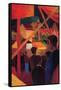 Tightrope-Auguste Macke-Framed Stretched Canvas