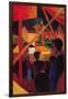 Tightrope-Auguste Macke-Framed Art Print