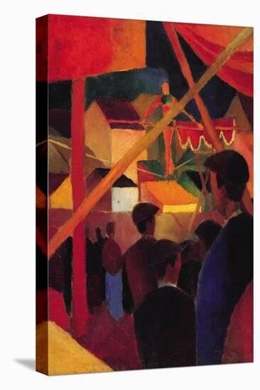 Tightrope-Auguste Macke-Stretched Canvas