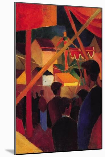 Tightrope-Auguste Macke-Mounted Art Print