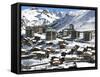 Tignes-Le-Lac, Tignes, Savoie, Rhone-Alpes, French Alps, France, Europe-Matthew Frost-Framed Stretched Canvas