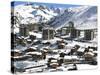 Tignes-Le-Lac, Tignes, Savoie, Rhone-Alpes, French Alps, France, Europe-Matthew Frost-Stretched Canvas