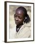 Tigray Woman Has a Cross of the Ethiopian Orthodox Church Tattooed on Her Forehead, Ethiopia-Nigel Pavitt-Framed Photographic Print