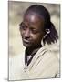 Tigray Woman Has a Cross of the Ethiopian Orthodox Church Tattooed on Her Forehead, Ethiopia-Nigel Pavitt-Mounted Photographic Print