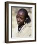 Tigray Woman Has a Cross of the Ethiopian Orthodox Church Tattooed on Her Forehead, Ethiopia-Nigel Pavitt-Framed Photographic Print