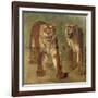 Tigre royal furieux-Rosa Bonheur-Framed Giclee Print