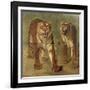 Tigre royal furieux-Rosa Bonheur-Framed Giclee Print