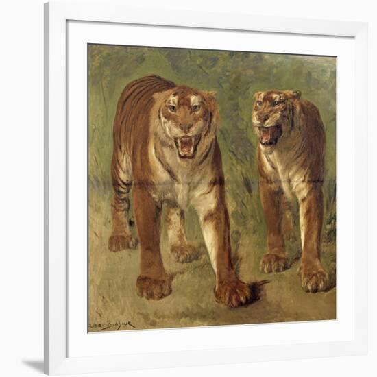 Tigre royal furieux-Rosa Bonheur-Framed Giclee Print