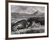 Tigre royal-Eugene Delacroix-Framed Giclee Print