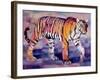 Tigress, Khana, India, 1999-Mark Adlington-Framed Giclee Print