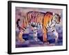 Tigress, Khana, India, 1999-Mark Adlington-Framed Giclee Print