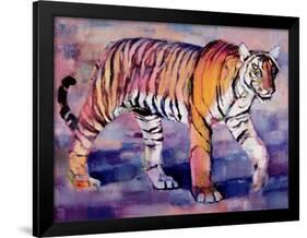 Tigress, Khana, India, 1999-Mark Adlington-Framed Giclee Print