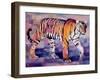 Tigress, Khana, India, 1999-Mark Adlington-Framed Giclee Print