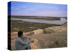 Tigris River, Iraq, Middle East-Nico Tondini-Stretched Canvas