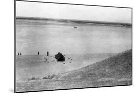 Tigris River, Samarra, Mesopotamia, 1918-null-Mounted Giclee Print