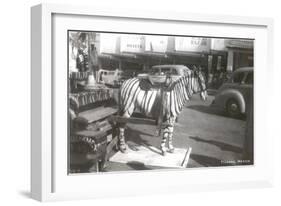 Tijuana Faux Zebra-null-Framed Art Print