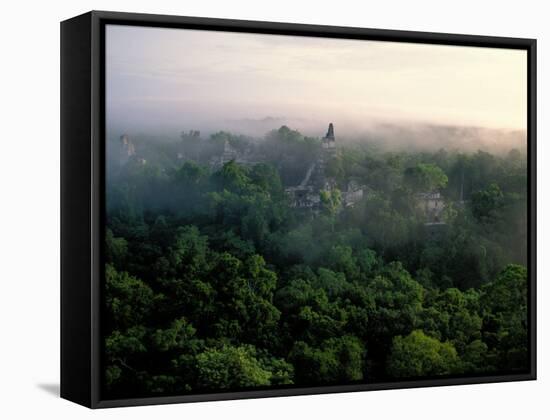 Tikal, Maya, Guatemala-Kenneth Garrett-Framed Stretched Canvas