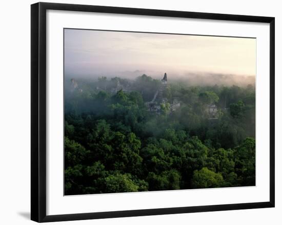 Tikal, Maya, Guatemala-Kenneth Garrett-Framed Photographic Print