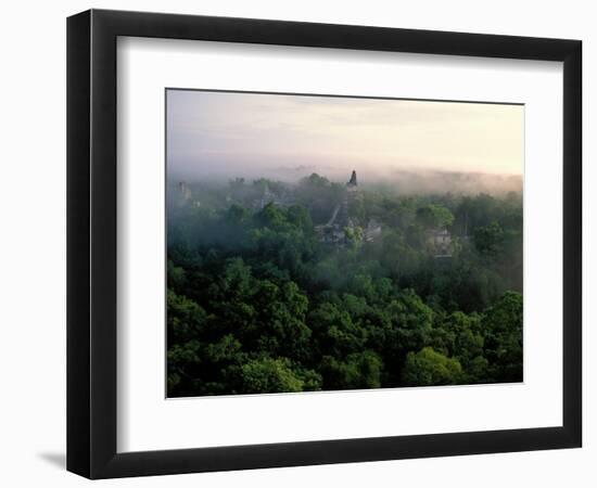 Tikal, Maya, Guatemala-Kenneth Garrett-Framed Photographic Print