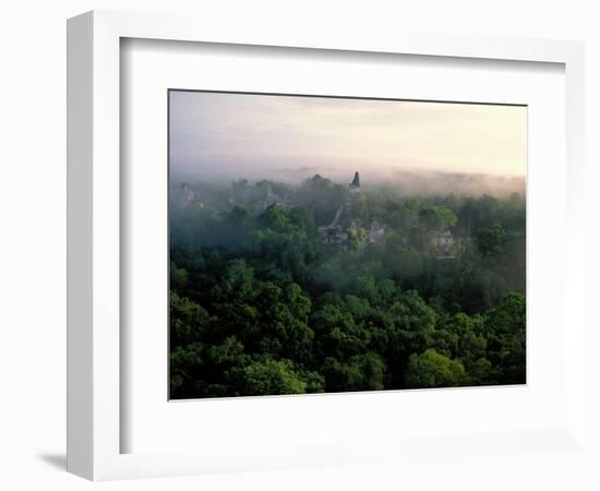 Tikal, Maya, Guatemala-Kenneth Garrett-Framed Photographic Print