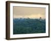 Tikal Pyramid Ruins and Rainforest, Dawn, Guatemala-Michele Falzone-Framed Photographic Print