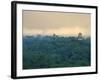 Tikal Pyramid Ruins and Rainforest, Dawn, Guatemala-Michele Falzone-Framed Photographic Print