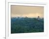 Tikal Pyramid Ruins and Rainforest, Dawn, Guatemala-Michele Falzone-Framed Photographic Print