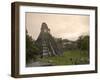 Tikal Pyramid Ruins, Guatemala-Michele Falzone-Framed Photographic Print