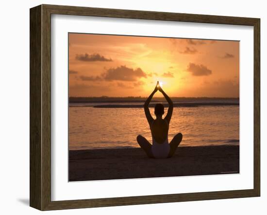 Tikehau, Tuamotu Archipelago, French Polynesia, Pacific Islands, Pacific-Sergio Pitamitz-Framed Photographic Print