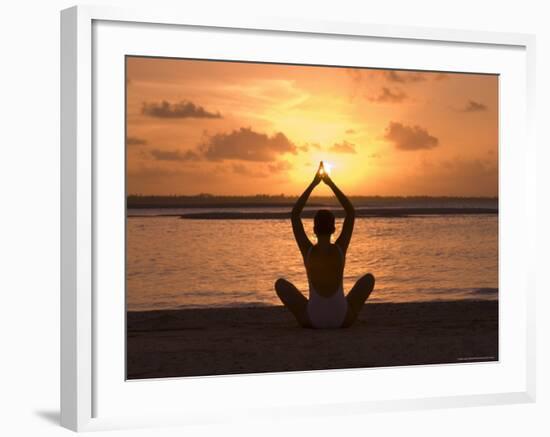 Tikehau, Tuamotu Archipelago, French Polynesia, Pacific Islands, Pacific-Sergio Pitamitz-Framed Photographic Print