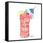 Tiki Bar Tonics I-Nola James-Framed Stretched Canvas