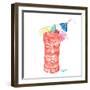 Tiki Bar Tonics I-Nola James-Framed Art Print