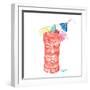 Tiki Bar Tonics I-Nola James-Framed Art Print