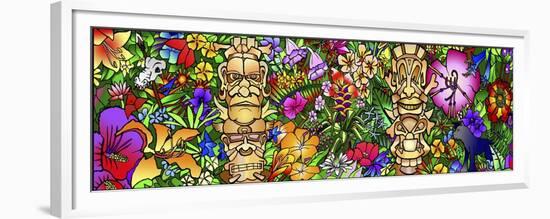 Tiki Gods-Howie Green-Framed Premium Giclee Print