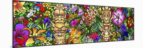 Tiki Gods-Howie Green-Mounted Premium Giclee Print