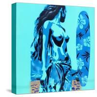 Tiki Surf-Abstract Graffiti-Stretched Canvas
